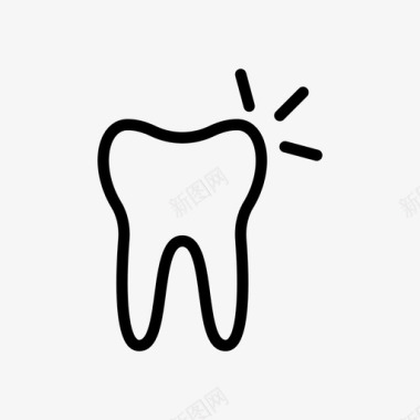医疗保健牙齿牙科医疗保健图标