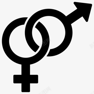女性符号性别符号女性符号男性符号图标