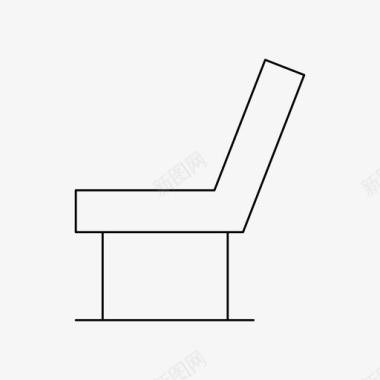 座椅椅子装饰家具图标
