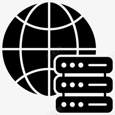服务器全局数据数据服务器全局数据库图标