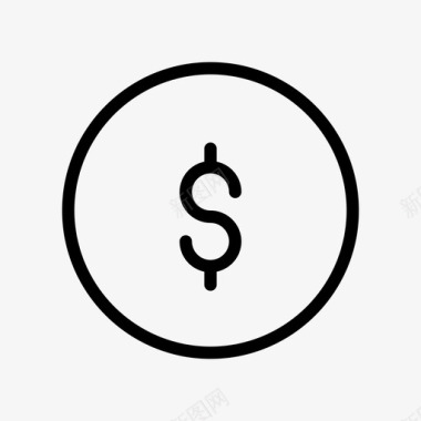 火焰美元图标美元商业硬币图标