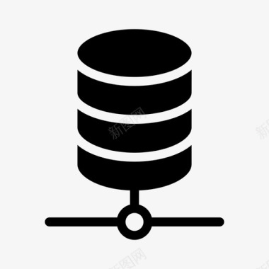 服务器数据库连接网络图标