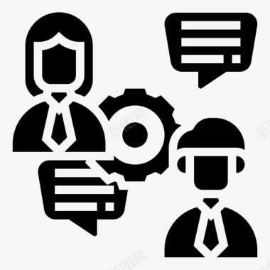 QQ咨询图标讨论辩论咨询图标