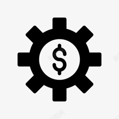 火焰美元图标营销配置美元图标