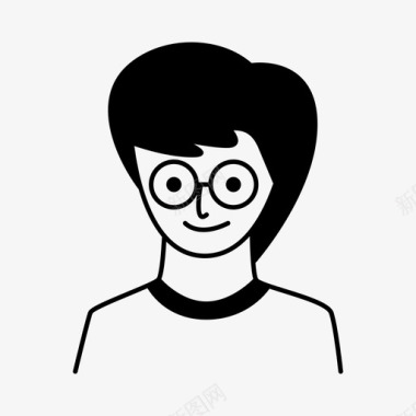 人物篮球肖像头像脸图标