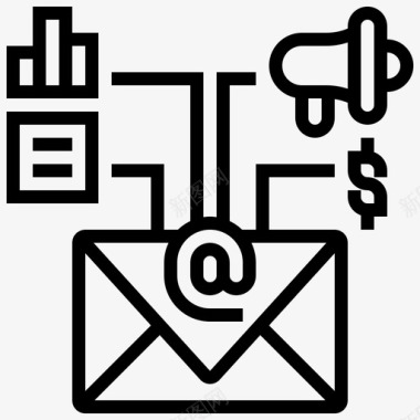 妇女节促销广告电子邮件营销广告通知图标