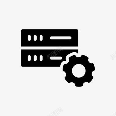 服务器托管数据库开发图标