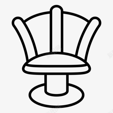 座椅椅子家具室内图标