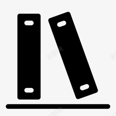 卡通办公工具文件夹档案文件图标