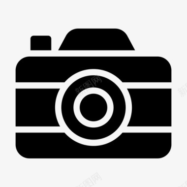 相机标志相机单反图像图标