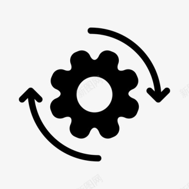 齿轮标志设置齿轮配置图标