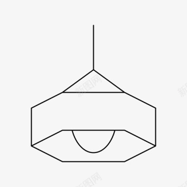 火焰背景装饰吸顶灯装饰电器图标