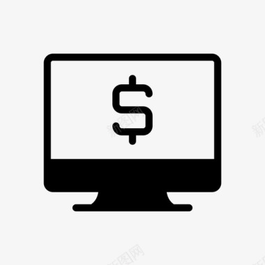 火焰美元图标支付商务计算机图标