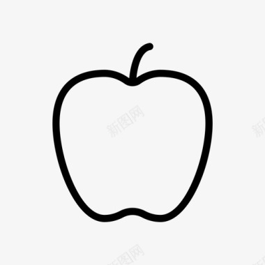水果苹果食品水果图标