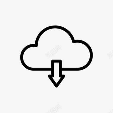 服务器云下载数据库服务器图标