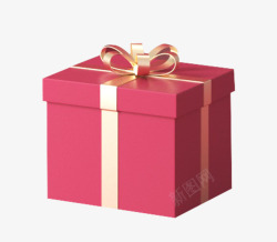 C4D圣诞节礼物盒礼品盒Moregvey素材