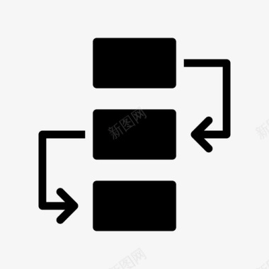 方案计划流程图图表计划图标