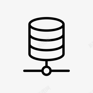 服务器数据库网络服务器图标