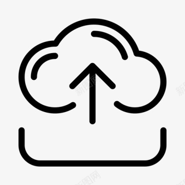 服务器上传云在线图标