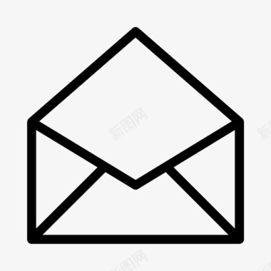 信封的消息信封电子邮件收件箱图标