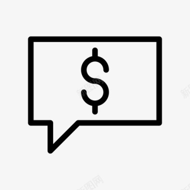 火焰美元图标美元包商业图标