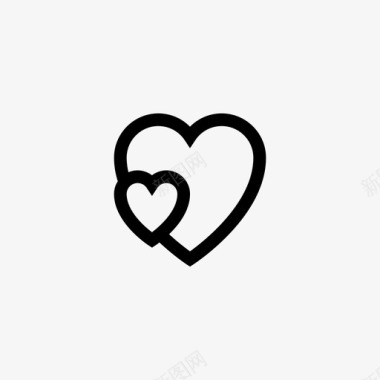 心形符号心形最爱爱情图标