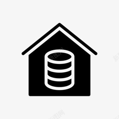服务器数据库开发托管图标