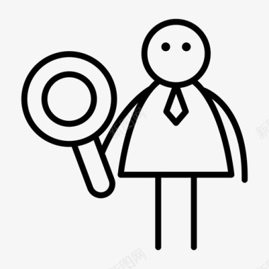 人物篮球搜索业务放大镜图标