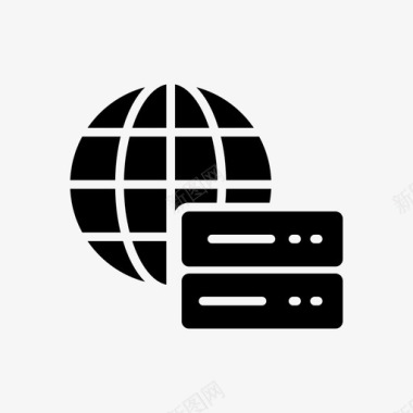 服务器存储数据库全局图标