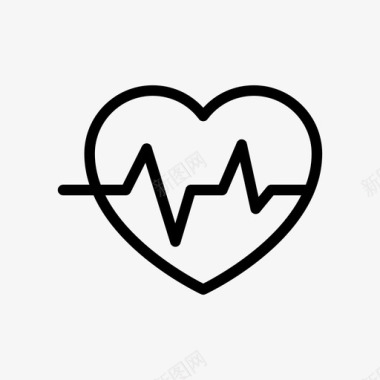 无现金生活心脏健康医疗图标