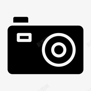 相机标志相机捕捉数码单反图标