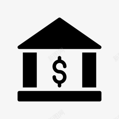 火焰美元图标银行商业美元图标