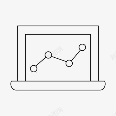 分析图ps分析图表笔记本电脑图标