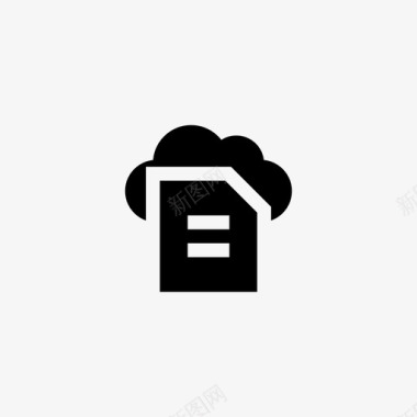服务器文件云文档图标