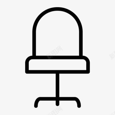 坐椅子商务坐图标