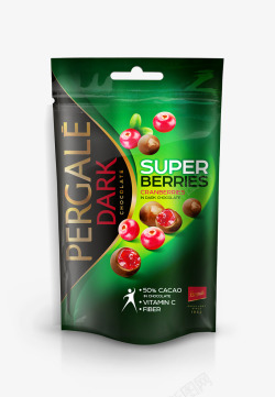 BerriesDRA PERGAL SUPER BERRIES SPANGUOLS JUODAJAME OKOLADE包装高清图片