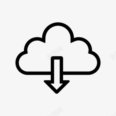 云云下载数据服务器图标