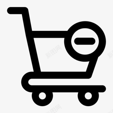 垃圾删除图标删除购物车商务删除图标