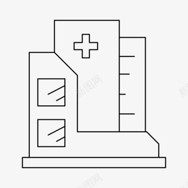 医务箱医院急救诊所图标