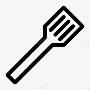 工具和用具抹刀烹饪设备图标