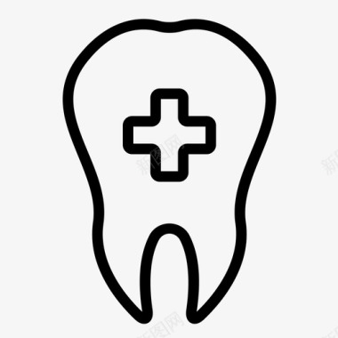 护理牙科清洁牙齿牙科护理图标