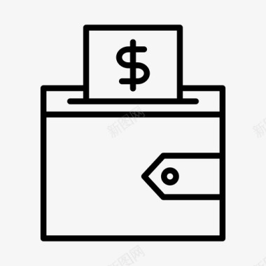 火焰美元图标钱包货币美元图标