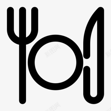 烤蔬菜食物厨房餐厅图标