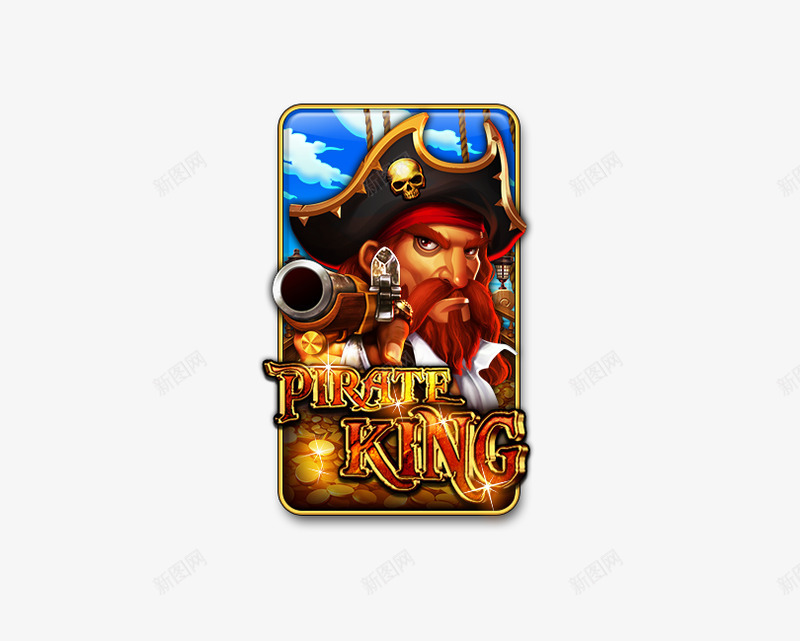 Pirate King  Slot Game参考png免抠素材_88icon https://88icon.com 参考