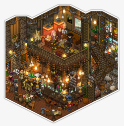 Irish pub design by Cutiezor拼豆素材