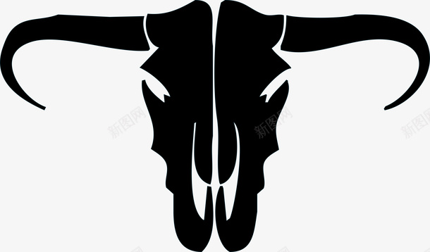 动物牛头骷髅png免抠素材_88icon https://88icon.com 动物骷髅 恐怖骷髅 牛头 牛头像 牛角骷髅 红牛头 骷髅图案 黑白牛头