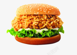 套餐海报汉堡汉堡元素高清图片