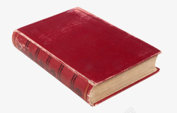 上古神书一本古老的书红色高清图片
