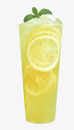 夏季饮品金桔柠檬茶素材