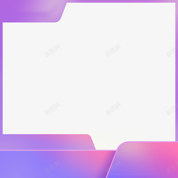 电商主图边框大促模板设计紫色方图png免抠素材_88icon https://88icon.com 主图 主图背景框 模板 电商 紫色